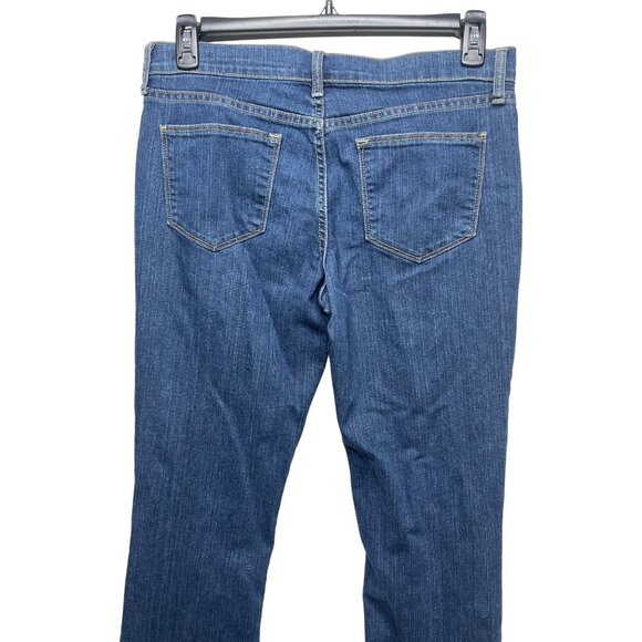 Old Navy Women’s 10 Long The Flirt Bootcut Stretch Blue Jeans - Picture 10 of 13